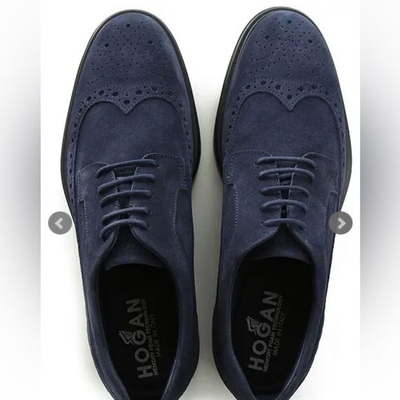 NWB Hogan Men’s Nuovo Derby Bucature Shoes main image 8